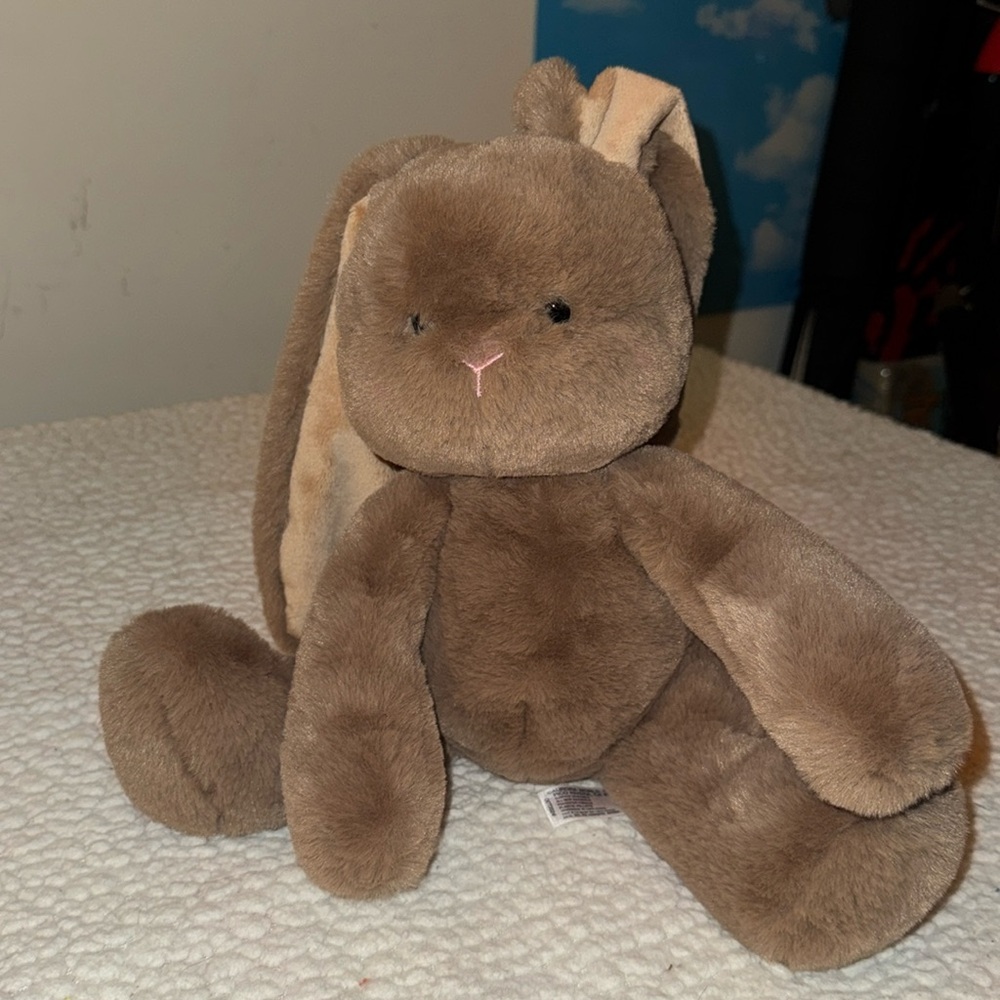 Softest Ever Plush Brown Bunny NEW